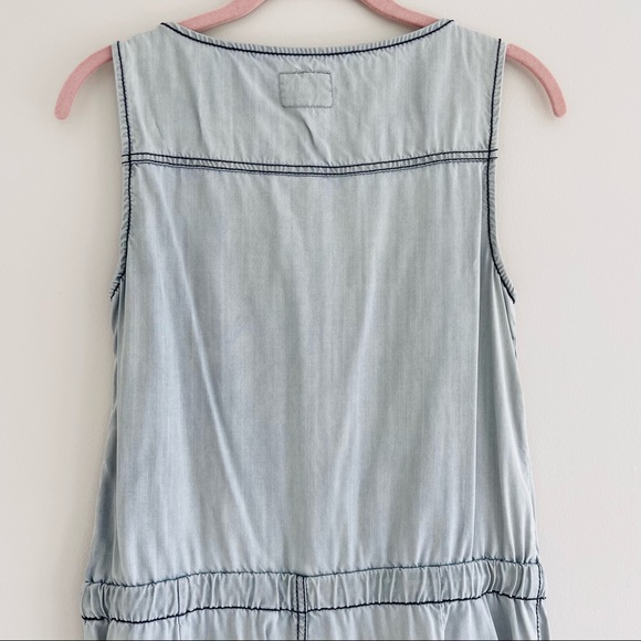 Ochirly Soft Denim Look Women’s Overalls - Picture 11 of 15